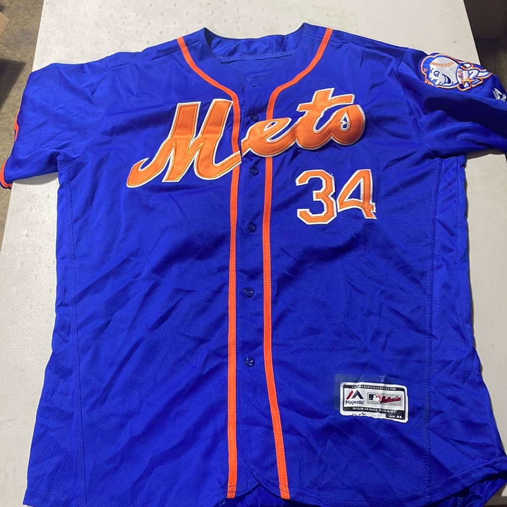 Noah Syndergaard size 44 Majestic jersey, New York Mets